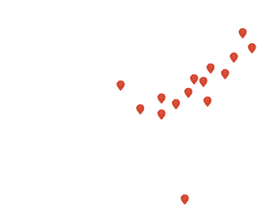市场分布图
